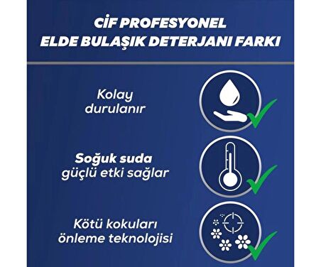 Cif Proffesional Bulaşık Deterjanı 1500 ml